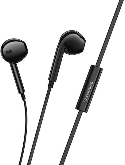 Borofone Bm99 Star In-ear Handsfree Ακουστικά με Βύσμα USB-C Μαύρο