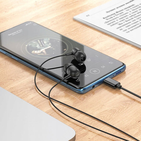 Borofone Bm77 Безжични Стерео с жак USB-C Черен