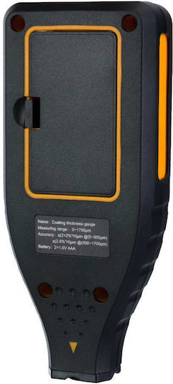 Ermenrich NT50 Μετρητής Πάχους Βαφής από 0 έως 1700µm με Δυνατότητα Αποθήκευσης 30 Μετρήσεων