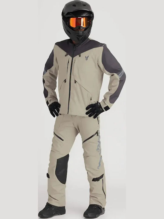 Thor Dual Sport Terrain Мъжко Мотоциклетно яке Off-White/Black