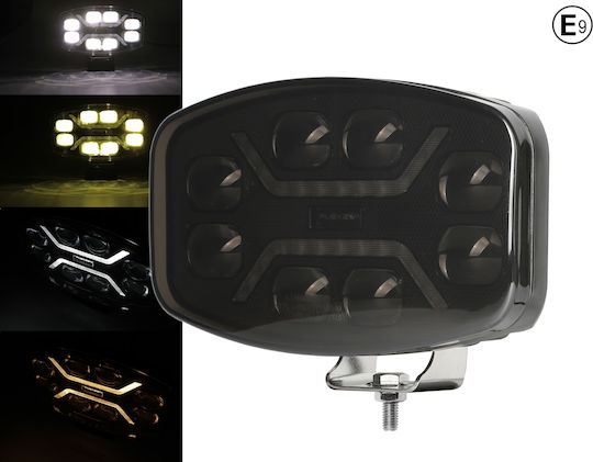 Headlights Car in Bar Shape LED Mitsubishi Pick-up 10 - 30V 50W 24.5cm with White Lighting 1pcs