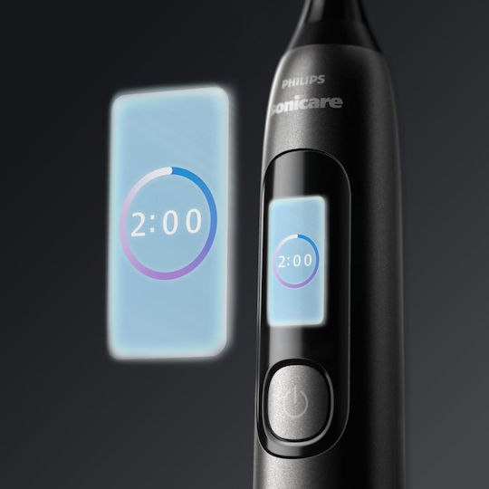 Philips Sonicare Irigator bucal cu Senzor de Presiune și Husă de Călătorie Negru
