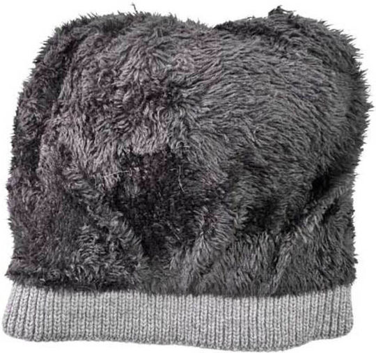 Set with Beanie Knitted in Pink color