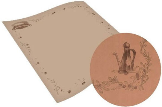 Maxi Tablecloth Brown 100x130cm 100pcs