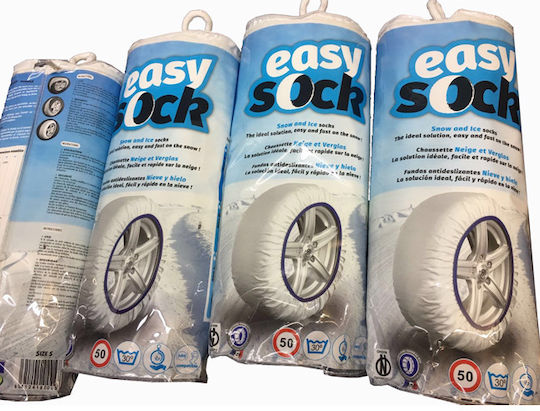 Isse Easy Sock Anti-slip Snow Socks Large Passenger Car 2pcs