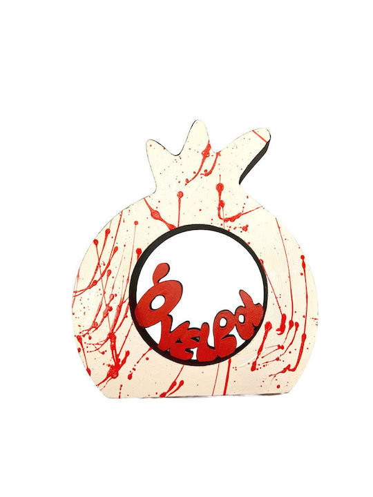 Harti Harti Tabletop Lucky Charm Pomegranate made of Wood 2026 1pcs