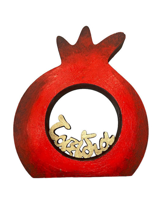 Harti Harti Tabletop Lucky Charm Pomegranate made of Wood 2026 1pcs