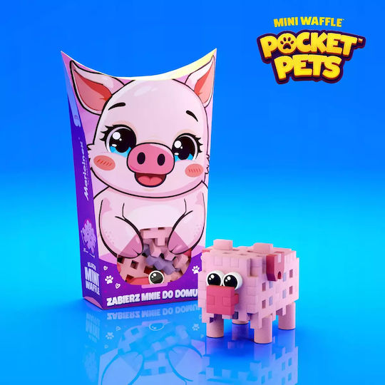 Marioinex Cuburi De Construit Pocket Pets Porc Pentru 3+ Ani 25 Bucăți