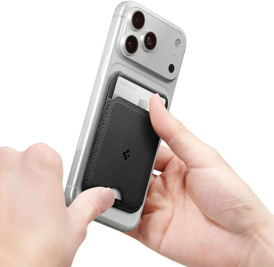 Spigen MagSafe Θήκη Καρτών σε Μαύρο χρώμα