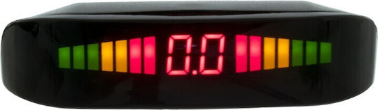VenCore Car Parking System with Screen and 4 Sensors in Black Color