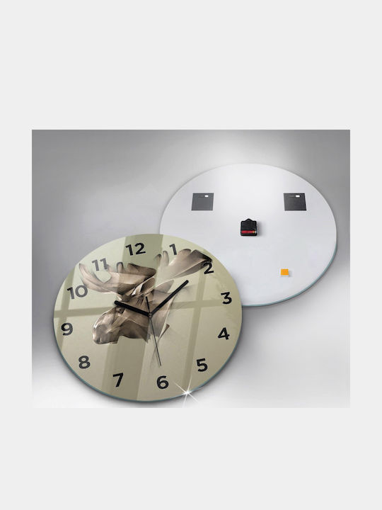 Tulup Kids Glass Wall Clock