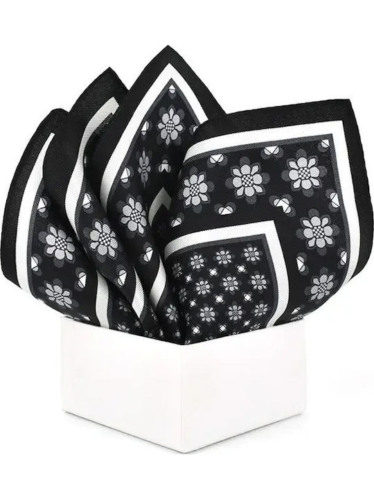Men's Silky Handkerchief Black