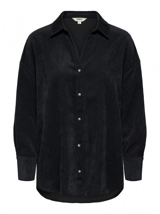 Women's Long Sleeve Shirt Black