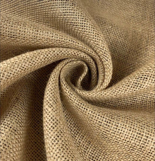 Decoration Fabric Burlap Brown Linen