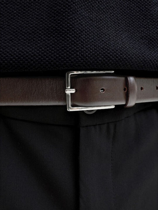 Men's Belt Leather Brown