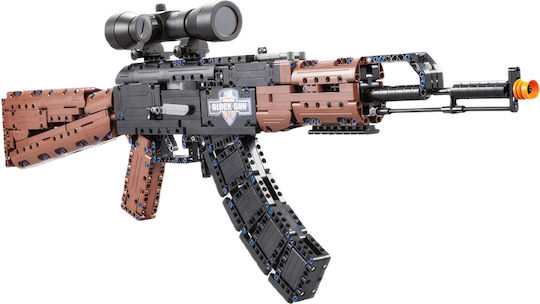CaDA Bricks Cuburi De Construit AK-47 Kalashnikov Rifle Pentru 8+ Ani 738 Bucăți