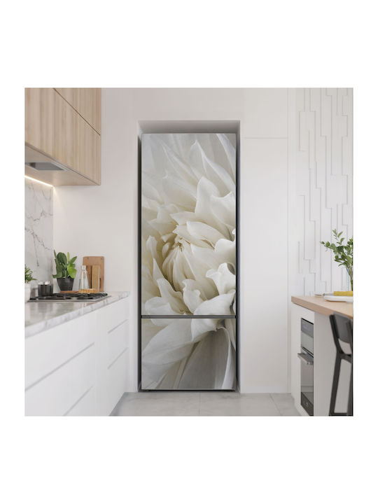 Magnetică Husă Pentru Frigider Imprimeu Petale De Flori Delicate 70x190 Cm