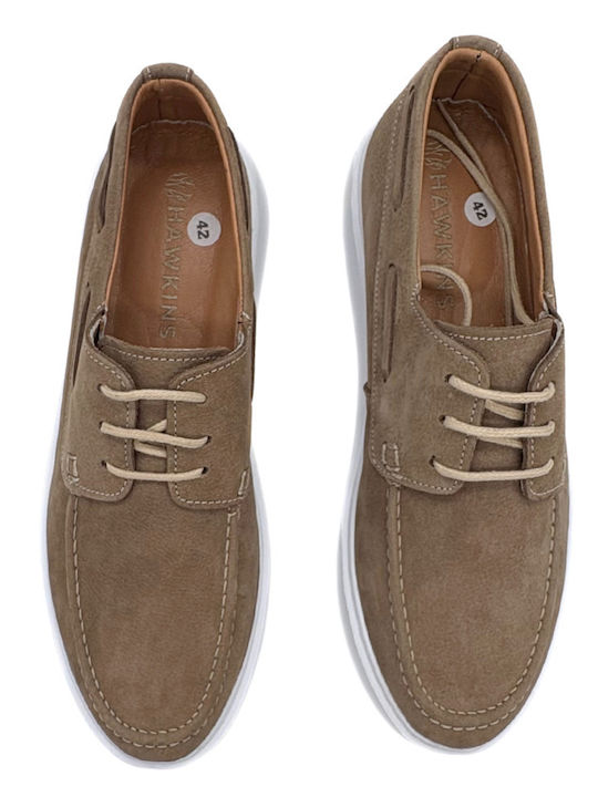 Ανδρικά Boat Shoes σε Καφέ Χρώμα