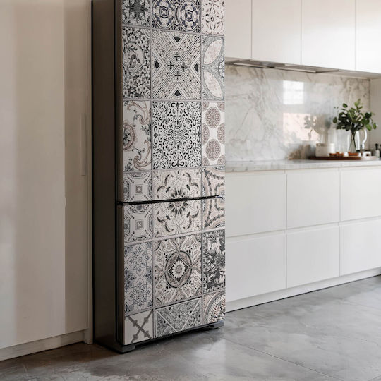 Magnetisches Kühlschrank-Wandsticker mit Mosaikfliesenmuster 60x250 cm