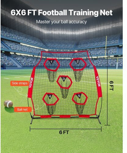 Vevor Soccer Net 182.88x182.88cm