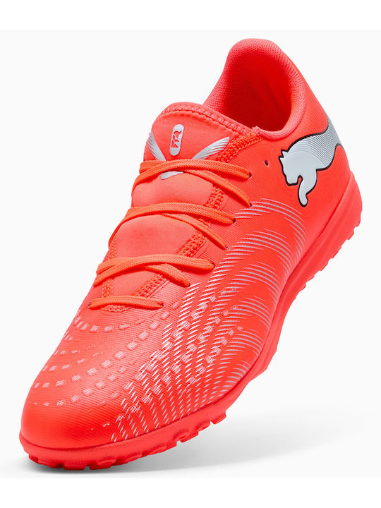 PUMA Future Football Shoes with Molded Cleats Red