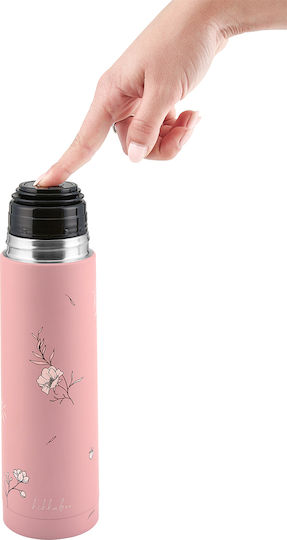 Kikka Boo Bottle Thermos Stainless Steel BPA Free 500ml Blush