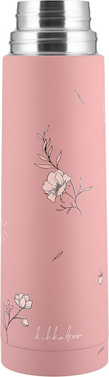 Kikka Boo Bottle Thermos Stainless Steel BPA Free 500ml Blush