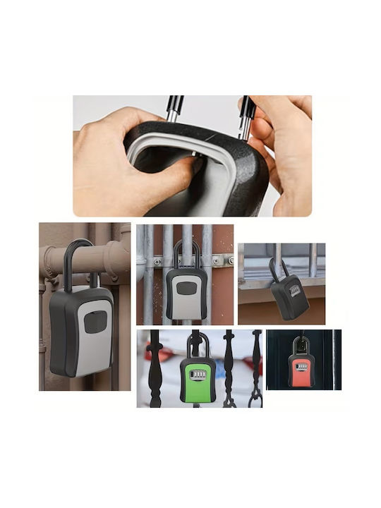Panora Combination Key Holder with Horseshoe Metallic and Combination Dial 11x9cm