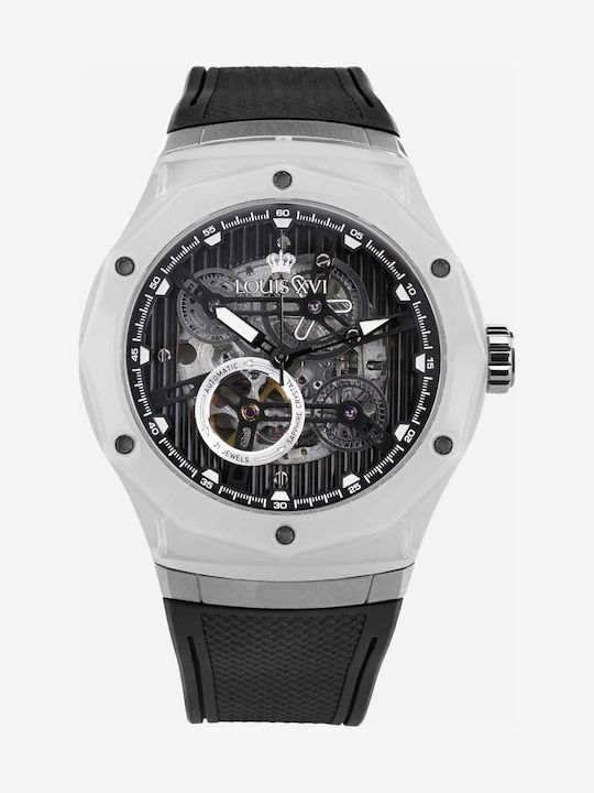 Louis XVI Watch Battery with Rubber Strap Louis XVI Watch Battery with Rubber Strap