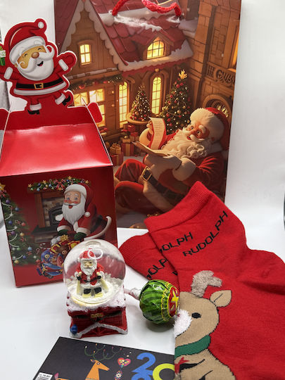 Christmas Gift Set 2026 Socks Rudolf Calendar Decorations Sweet