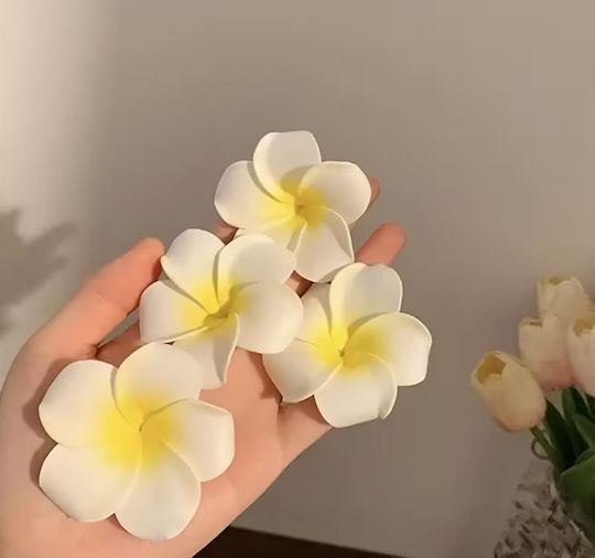 25 Pieces Artificial Tropical Flowers Plumeria