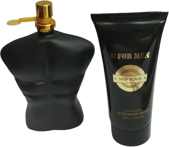 Elegant Touch G For Men Deep Black Men's Set with Eau de Toilette