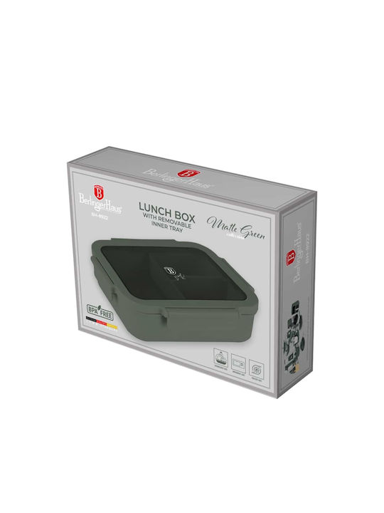 Berlinger Haus Lunchbox Kunststoff Grün 1320ml 1Stück