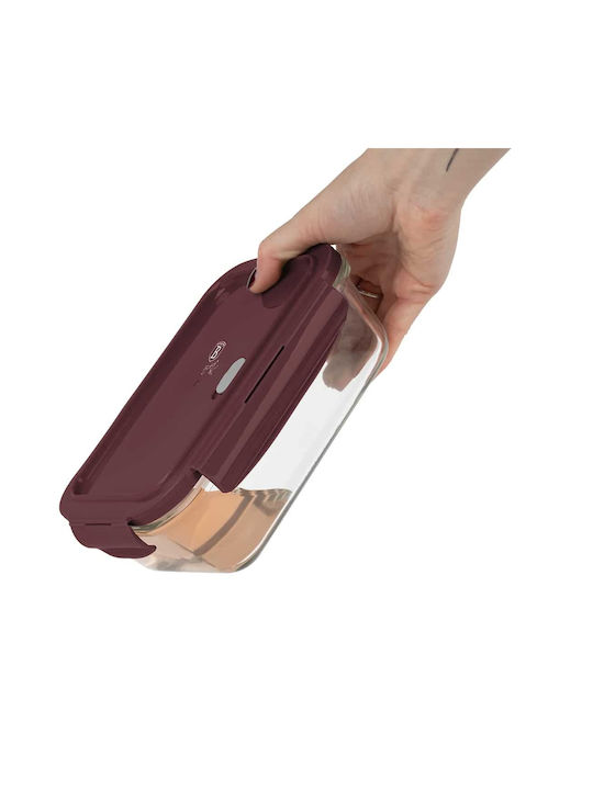 Berlinger Haus Lunchbox Glas Burgundy 3Stück