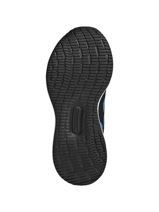 Runfalcon 5 El C Kids Sports Shoes Running with Hoop & Loop Closure Black