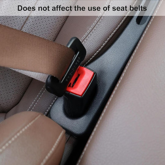 Set 2 Suporturi Pentru Scaun Auto 2-în-1 Compartiment De Depozitare Zola Anticădere Pentru Telefon Chei 40,9 × 6,5 × 3,3 Cm Negre