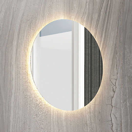 Luminor Idol Round Bathroom Mirror Led 50x50cm