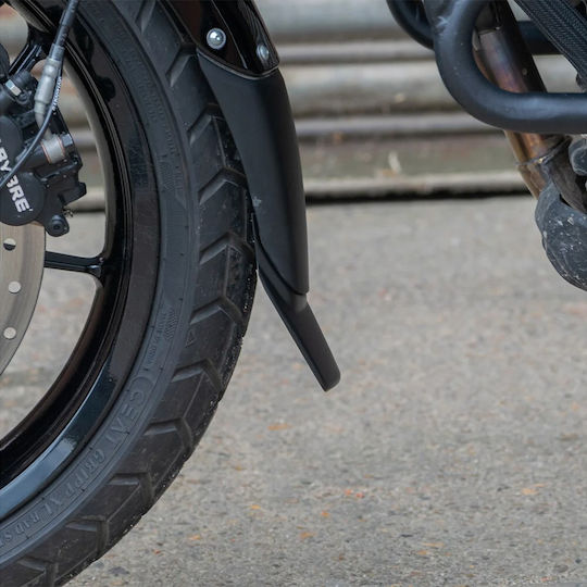 Front Fender Extension Black Front Fender Extension Royal Enfield Guerrilla '24-'25 22500n Puig