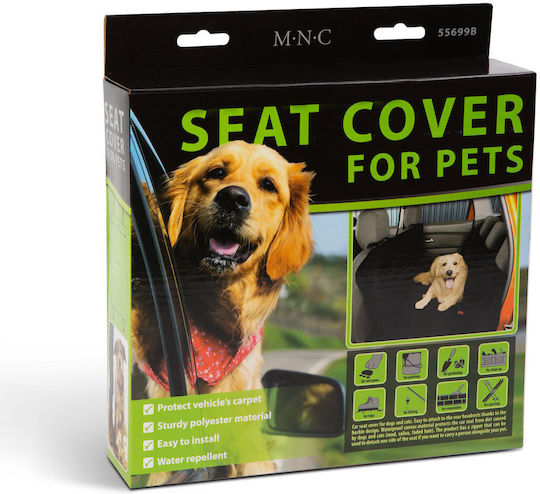 MNC Waterproof Husă de scaun Accesorii Auto pentru Câini Negru