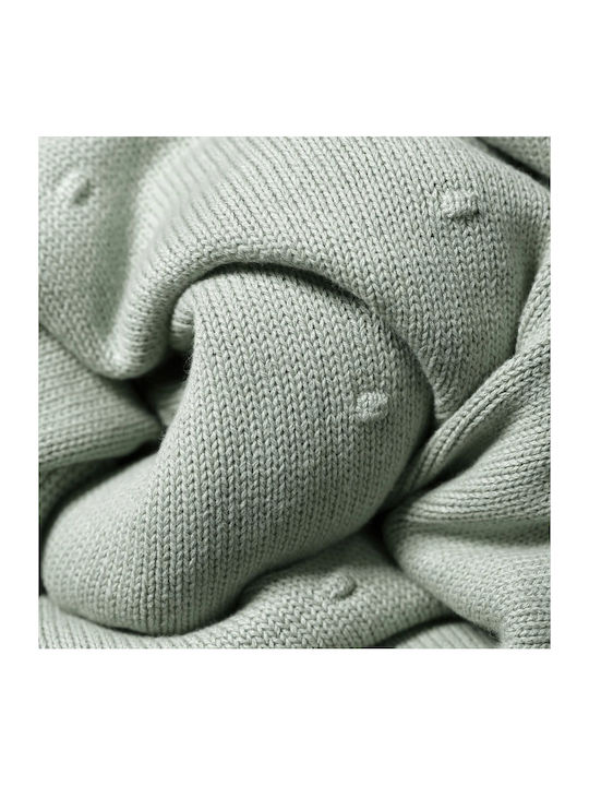 Babyono Blanket Nursery Swaddling Blankets Cotton Green 75x100cm