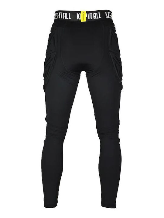 KEEPERsport Men's Sports Long Leggings Black