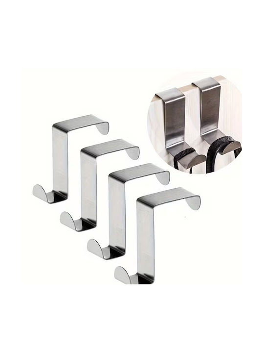 Inox Door Hook 4pcs