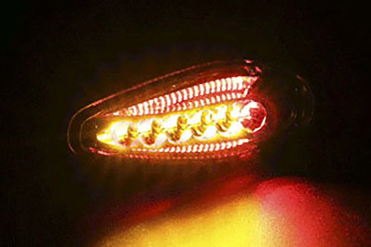 Koso Led Sonic Schwarz Motorrad-Scheinwerfer & Lichter Paar