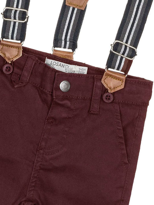Set of Kids' Pants Bordeaux