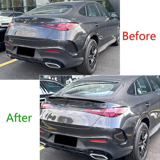 Αεροτομή Πορτ Παγκάζ Mercedes-benz Glc C254 2023+ Coupe Piano Black Abs Πλαστικό