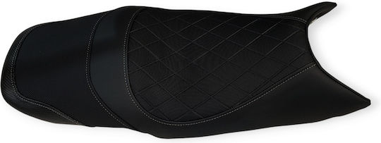 Fazer600 Gen2 S1-s2 Yamaha Anti-slip Quilted Baklavadoto Seat Cover Gray Stitches