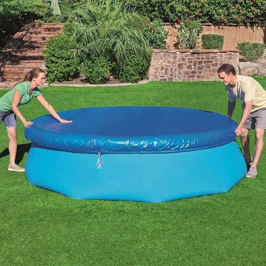 Rotund Acoperire de Protecție pentru Piscină 1buc
