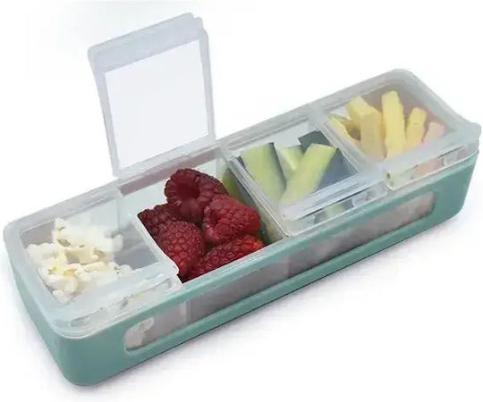 Melii Box Recipient pentru copii din plastic 0.11lt Violet