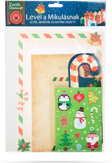 Set Letters To Santa Claus 12 Pieces