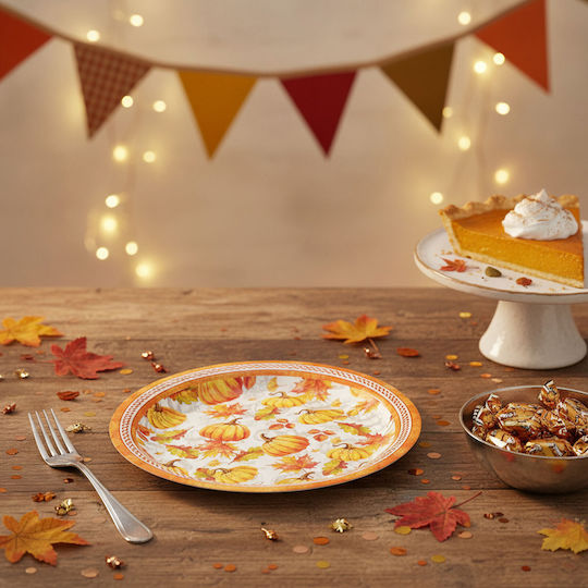 Party Halloween Plate 12 Pieces